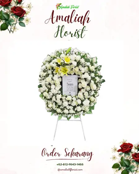 Krans Bunga Duka Perumnas Rahmah